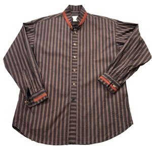 VTG‎ 90s Stubbs Cowboy Western Button Shirt Buffalo Nickel Buttons XL Y2K